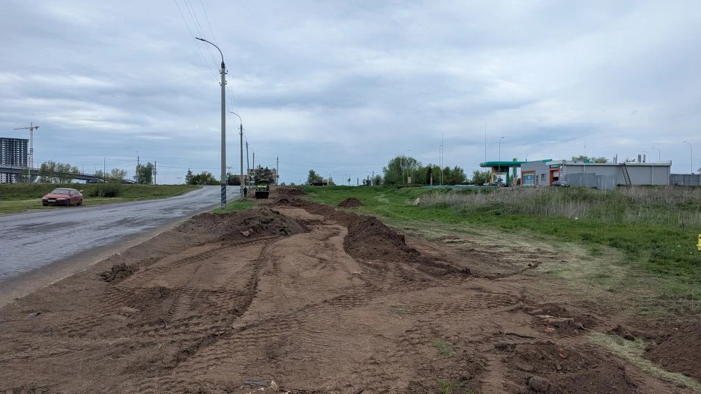 Сергей Барулин: в 5-м микрорайоне началось строительство новой пешеходной зоны