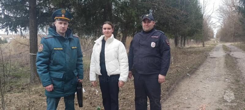 В Суворовском, Плавском и Заокском районе прошла акция «Весна без пожаров!»