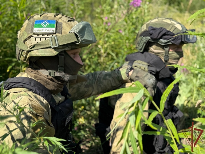 Росгвардия приняла участие в тактико-специальном учении в Республике Коми