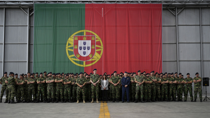 Португалия с начала конфликта на Украине отправила Киеву более 850 тонн материалов