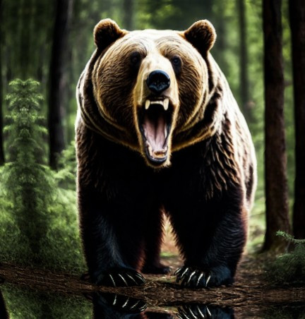 В Тагае грибники встретились с медведем