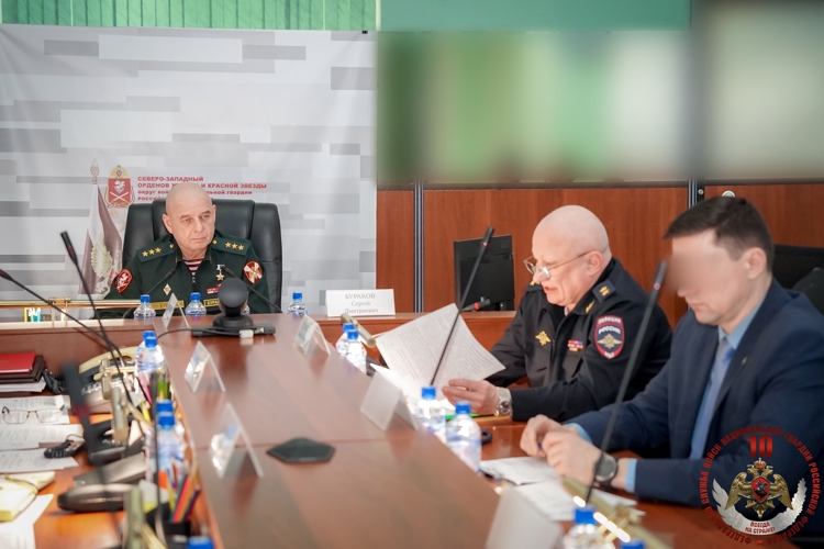 В Великом Новгороде руководство Росгвардии приняло участие в заседании оперативного штаба Северо-Западного округа Росгвардии