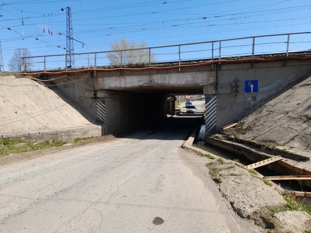 В Балезино открыли проезд под путепроводом, который затопило во время паводка 
