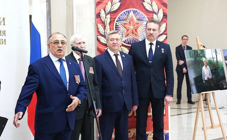 Открытие в Совете Федерации выставки «Лица Великой Победы»