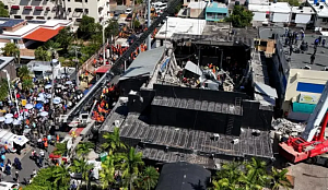 При обрушении крыши ночного клуба в Доминикане погибли более 180 человек