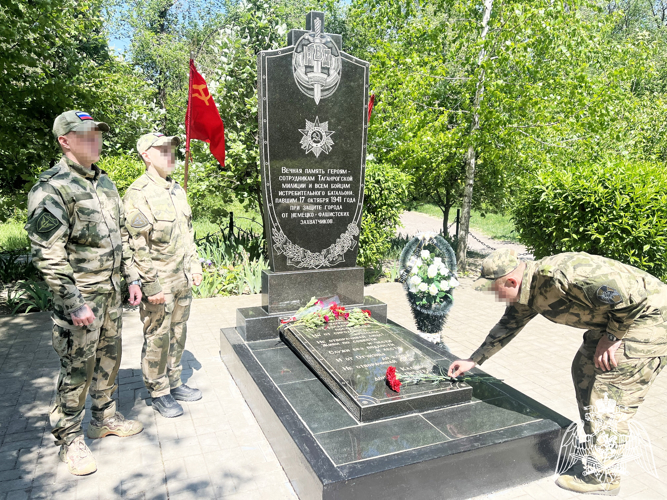 Тематические мероприятия, посвященные Дню Победы, провели росгвардейцы в Ростовской области