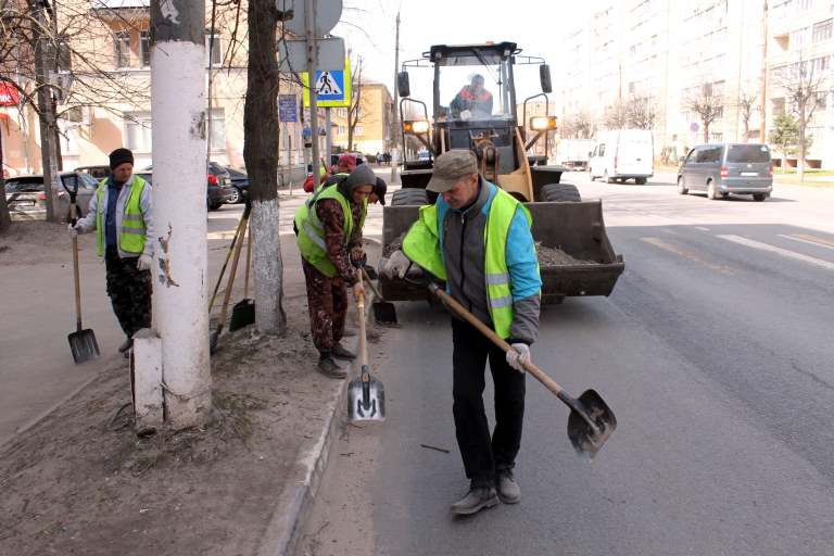 Свыше 30 тонн мусора вывезли с улиц Твери за неделю