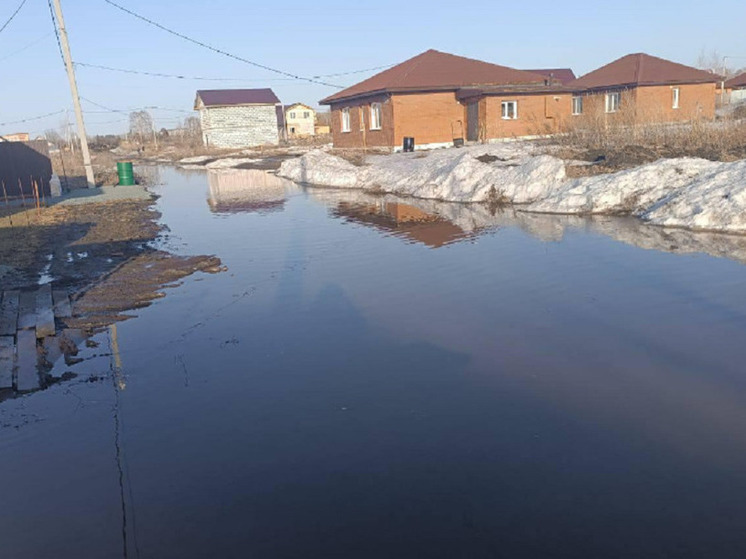 В Новосибирской области может затопить паводком котельную