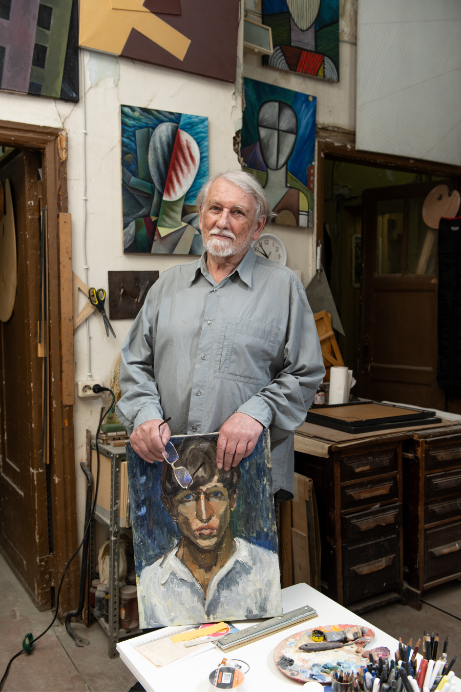 В галерее ГУМ-Red-Line открылась выставка Александра Юликова «Головы» (фото 1)