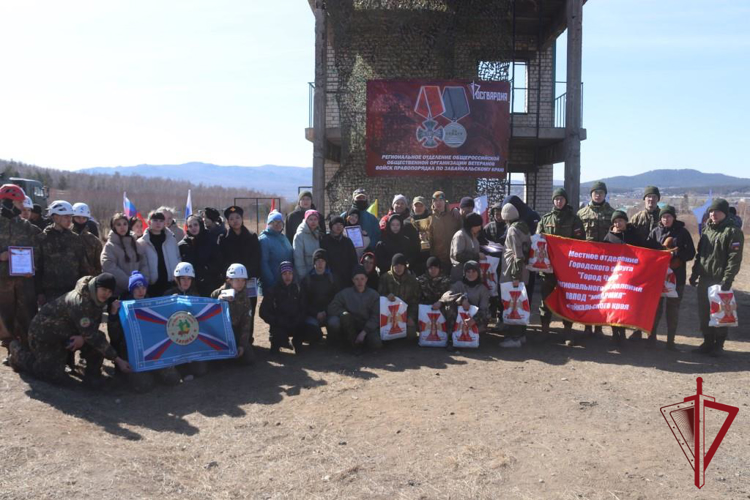 В Чите прошли военно-патриотические соревнования «Дорогой мужества»