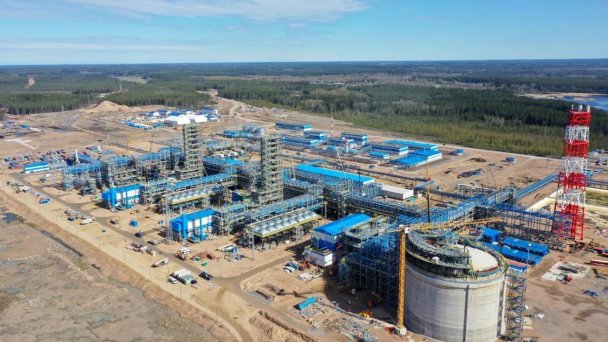 Комплекс по производству сжиженного природного газа «Газпром СПГ Портовая» (Фото DR)