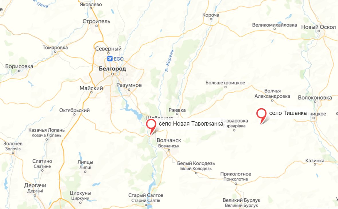 Село щетиновка белгородская область карта