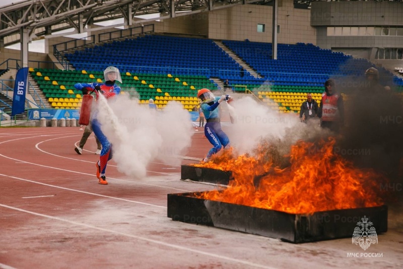 Третий день чемпионата и первенства МЧС России по пожарно-спасательному спорту