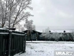 Снег выпал в Туране