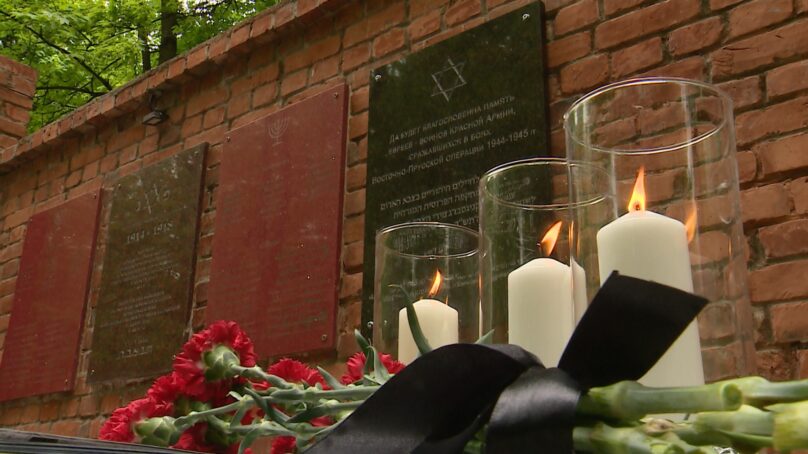 Еврейская община Калининградской области в день «спасения и освобождения», почтила память соотечественников, погибших в годы Великой Отечественной войны и умерших после неё