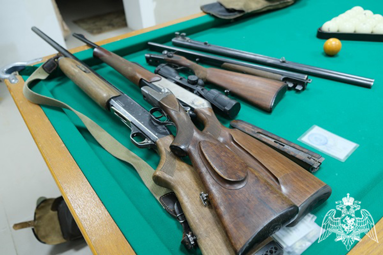 За неделю курские росгвардейцы проверили 120 владельцев оружия