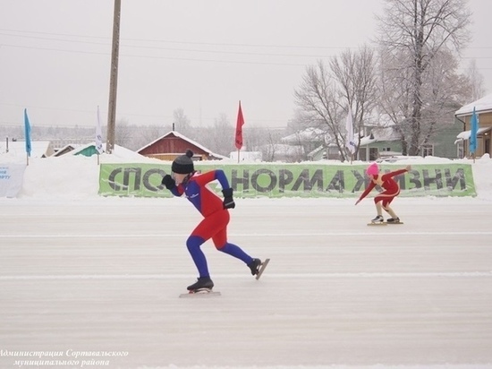  Соревнования по конькобежному спорту пройдут в Сортавала