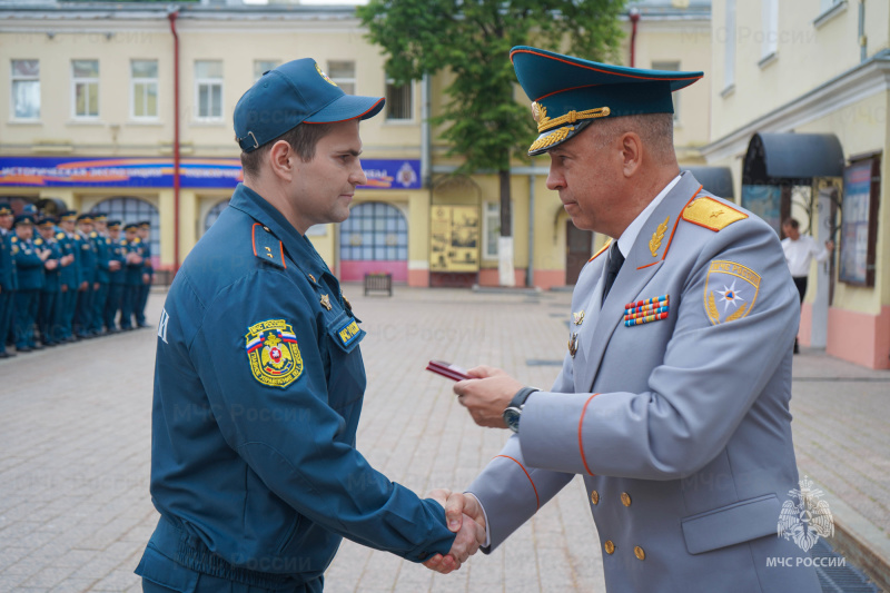 Торжественное мероприятие, посвящённое празднованию Дня пожарной охраны Москвы, состоялось на Пречистенке