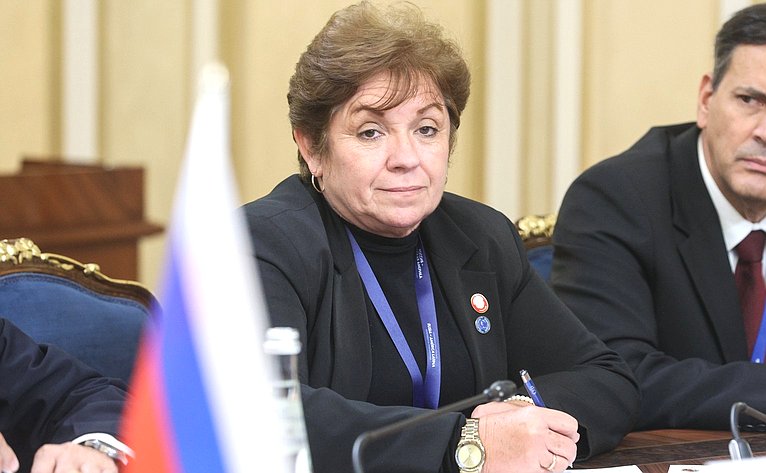 Встреча Председателя Совета Федерации Валентины Матвиенко с Председателем Национальной ассамблеи народной власти и Государственного Совета Республики Куба Эстебаном Ласо Эрнандесом