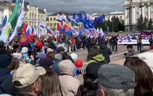 Бурятия отмечает праздник Весны и Труда