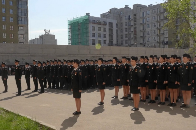 Участие в принятии присяги гвардейцами юстиции