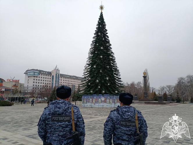 Белгородские росгвардейцы примут участие в обеспечении правопорядка во время празднования Нового года