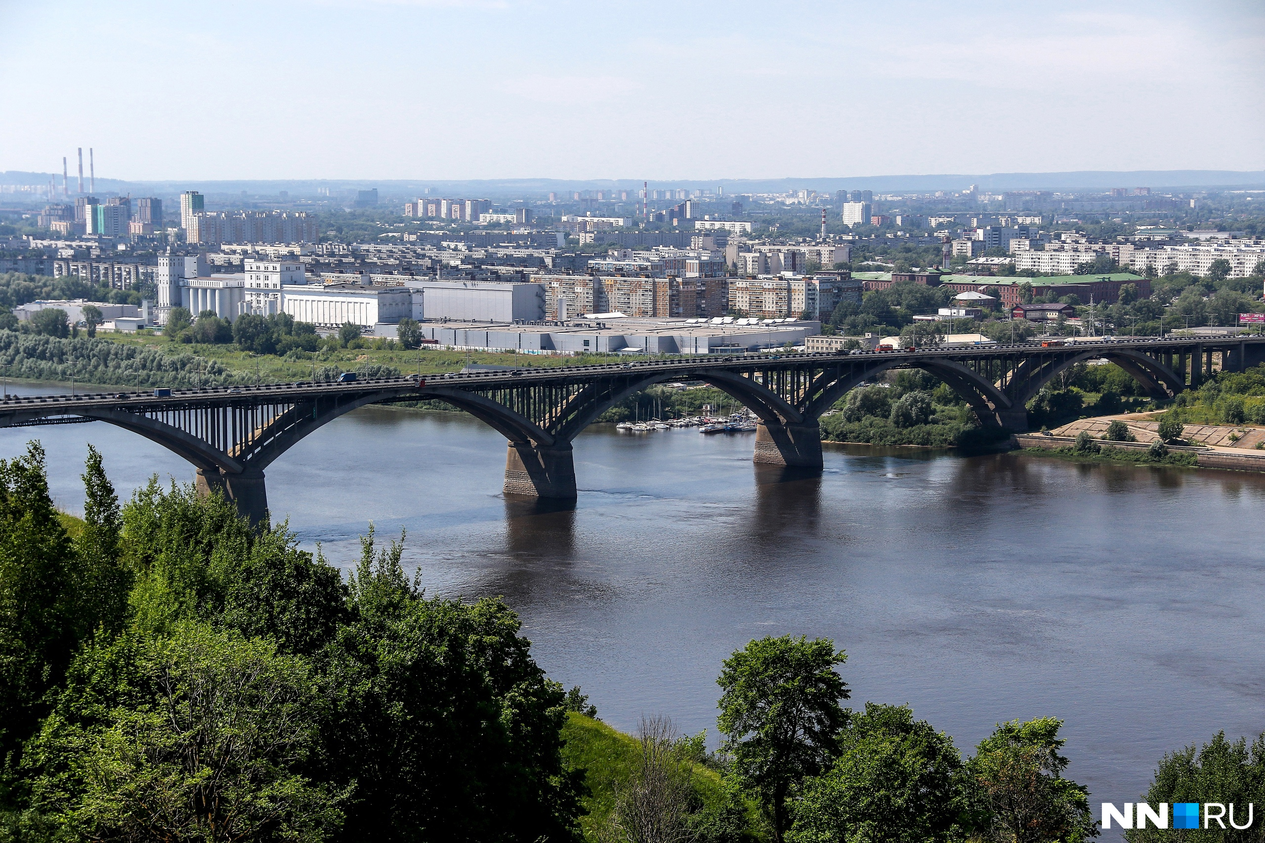 новый мост в нижнем