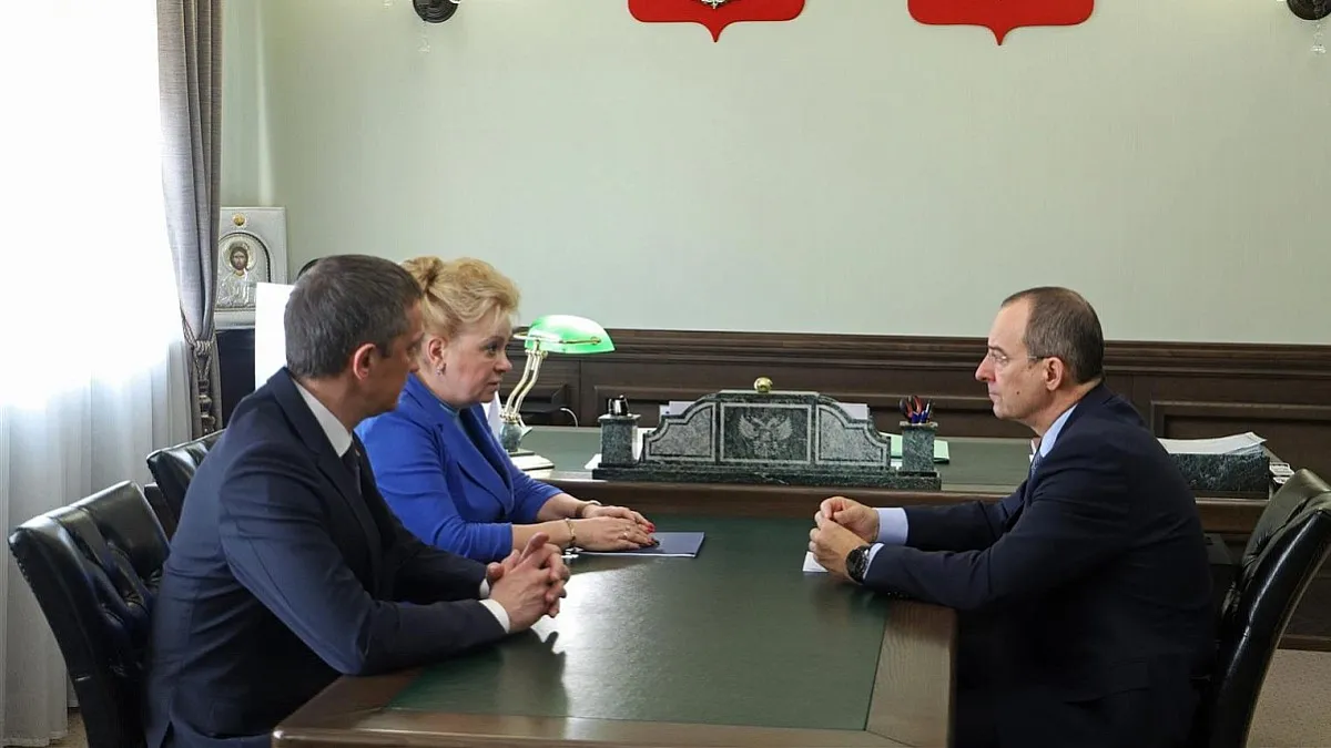 Новый мэр Анапы рассказала председателю ЗСК о первоочередных шагах на этом посту