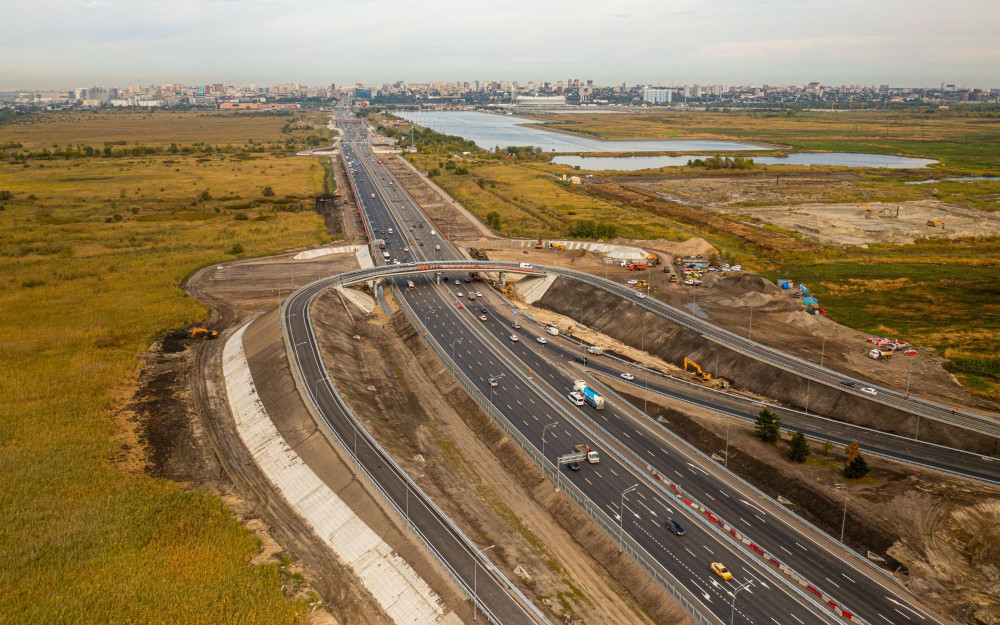 Завершается строительство третьей очереди северного обхода Ростова