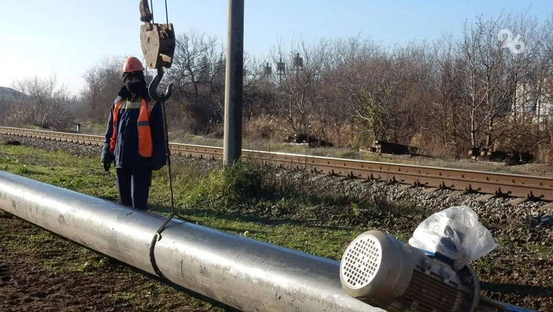 Новый уличный водопровод строят в Михайловске — губернатор Ставрополья
