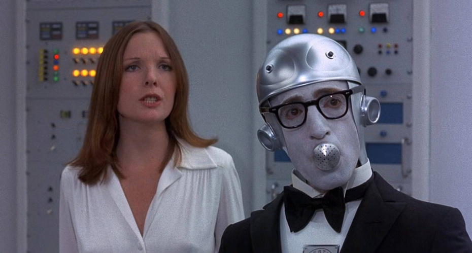 Дайан Китон и Вуди Аллен в фильме «След»