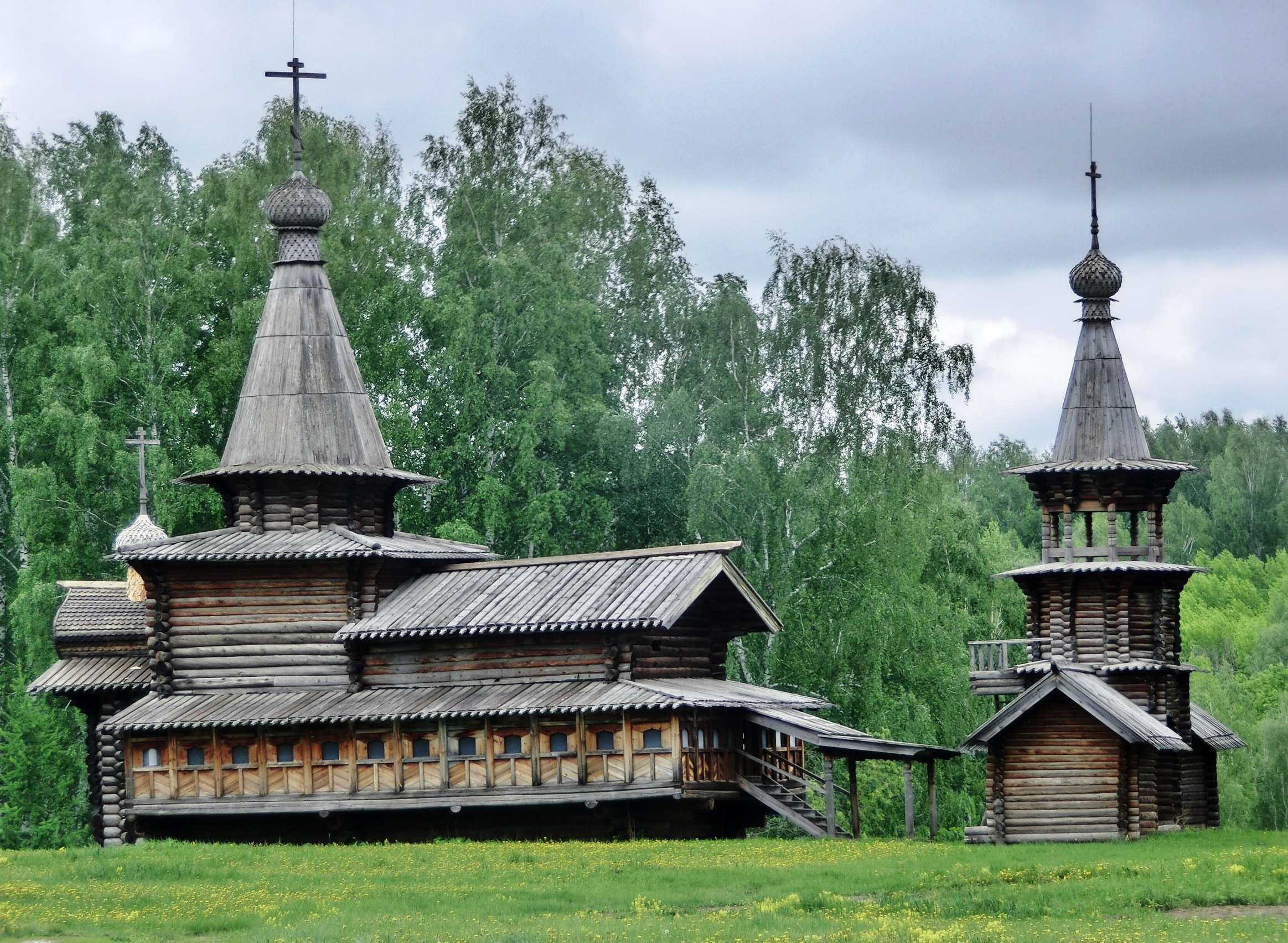 Деревянная Церковь Стахово