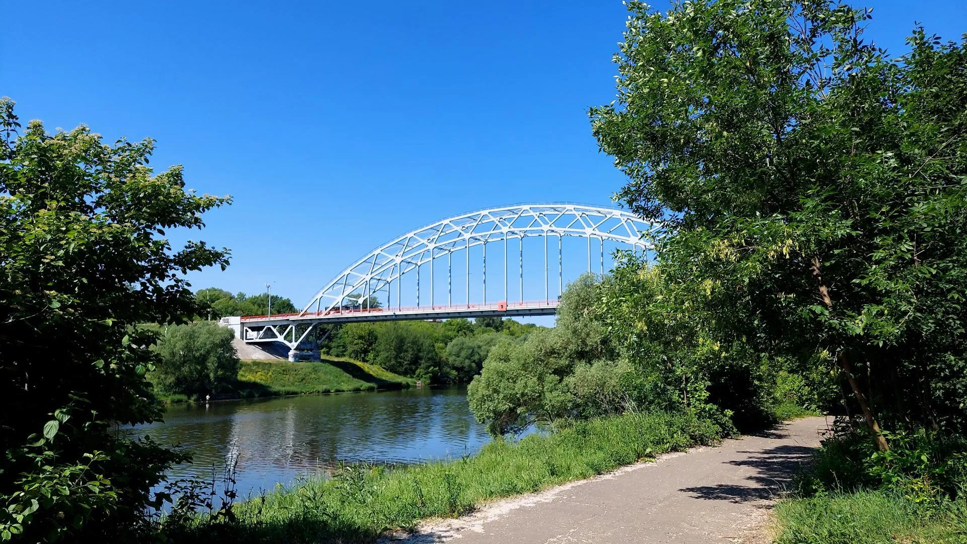 Москва река в воскресенске