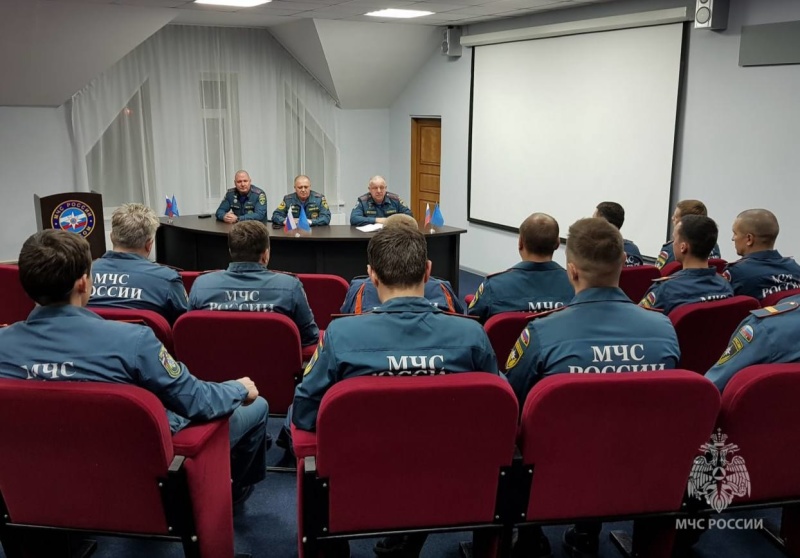 Руководство Главного управления МЧС России по ЯНАО с рабочим визитом посетило город Ноябрьск