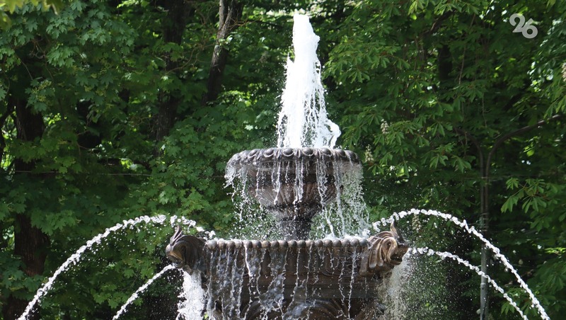 Реконструкция фонтана в центре Минеральных Вод началась по просьбе жителей 