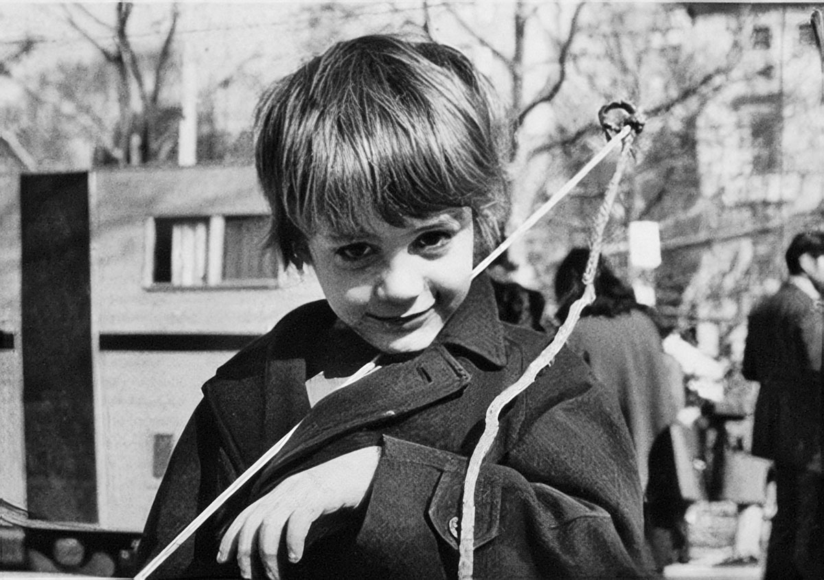 Детское фото Роберта Дауни младшего 1970г
