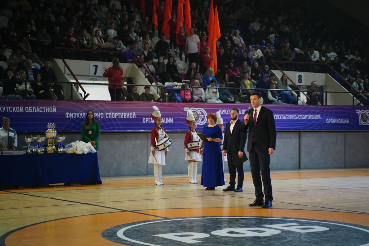 Торжественное мероприятие в честь 100-летия физкультурно-спортивной организации региона состоялось в Иркутске 