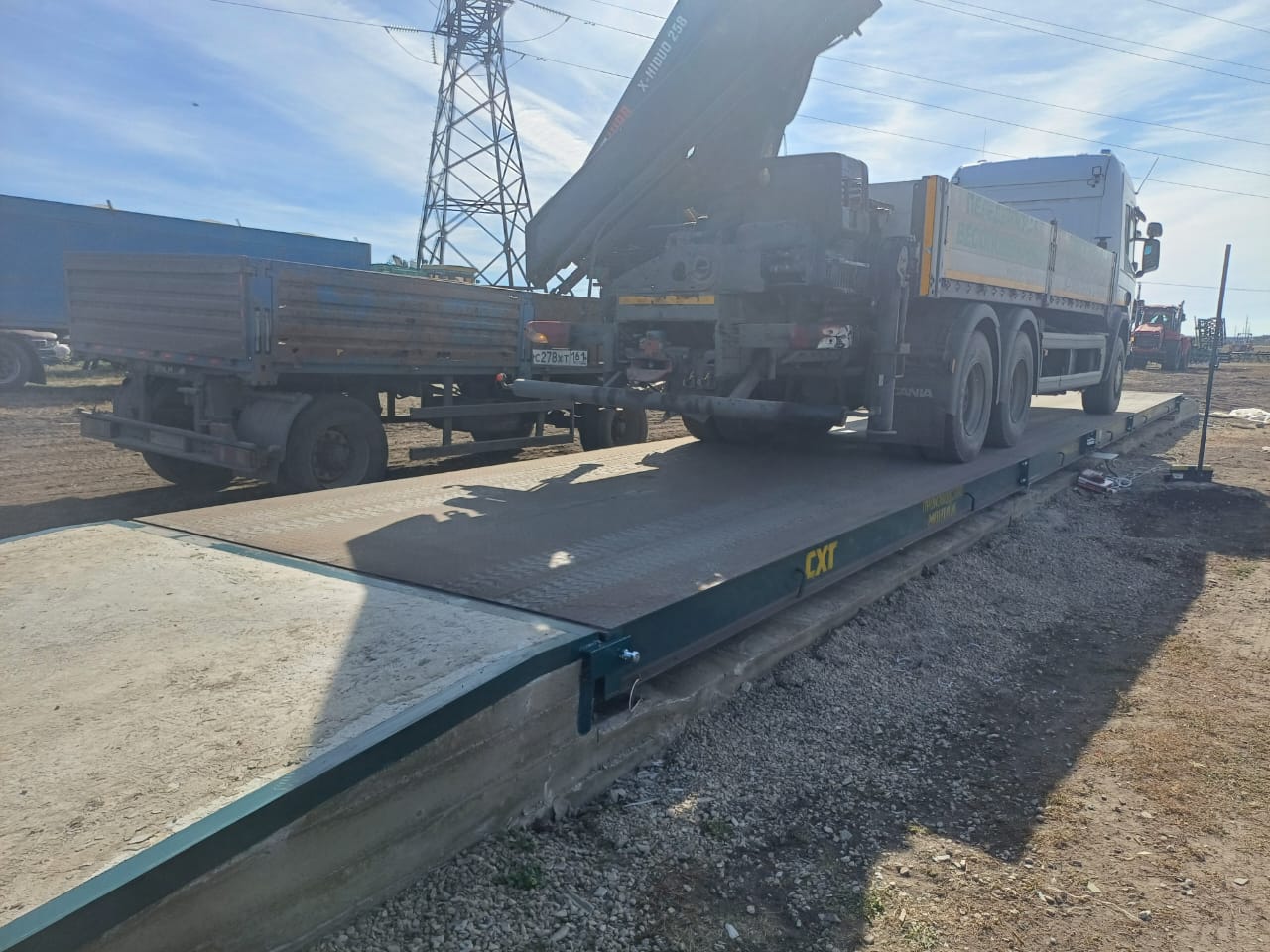 Автомобильные весы для агропредприятия в Саратовской области