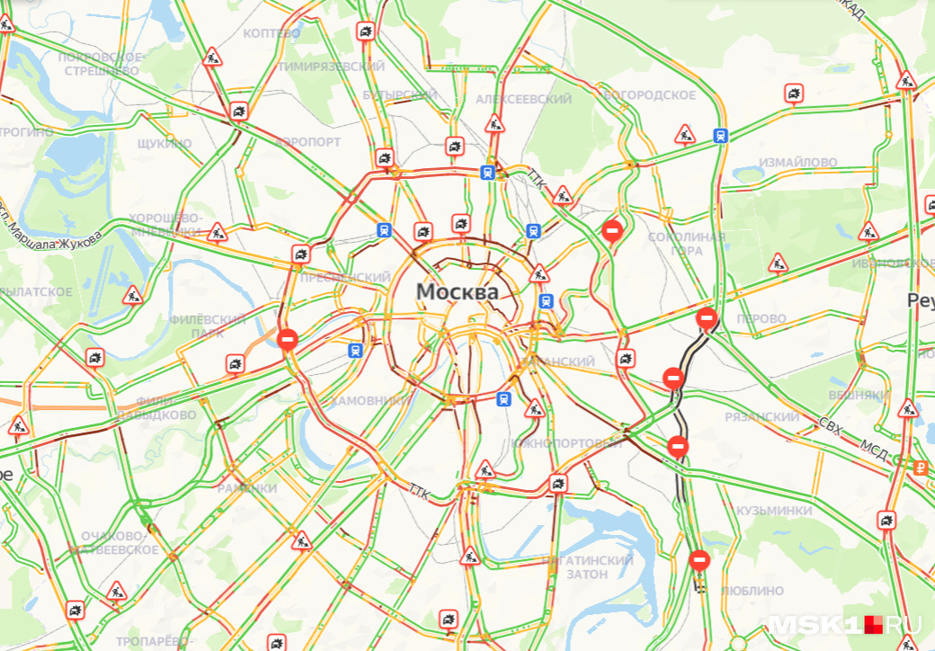 Где нельзя проехать. Карты пробки Москва и Московская. Статистика пробок в Москве