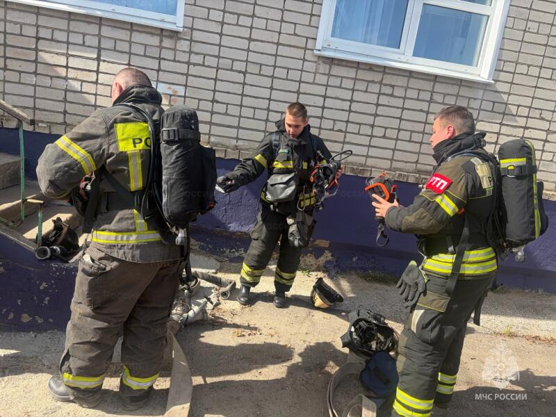 Пожарно-тактические учения на объекте с массовым и ночным пребыванием людей