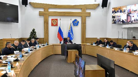 Владислав Ховалыг провел совещание по оперативной обстановке в республике в период новогодних выходных