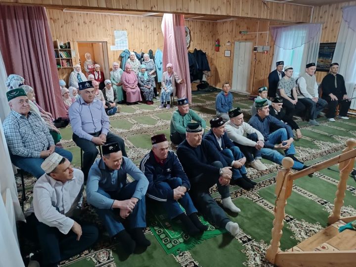 В мечети села Чита общими силами жителей провели ифтар-меджлис
