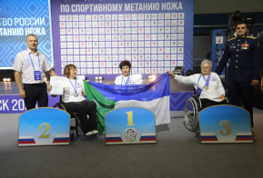 Чемпионат и первенство России по спортивному метанию ножа прошел в Хабаровске