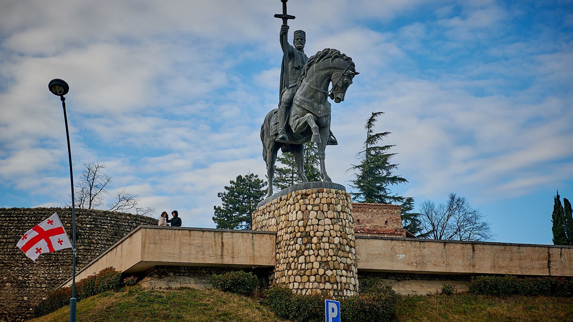 Памятник царю Ираклию Второму в городе Телави - Sputnik Грузия, 1920, 07.11.2025