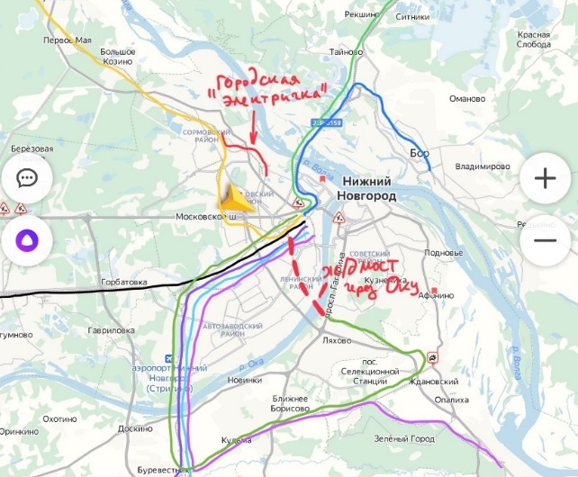 Новый мост через оку в рязани схема