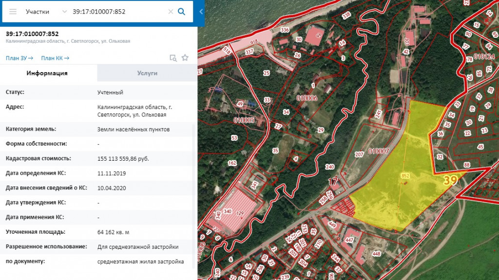 Генеральный план светлогорского городского округа калининградской области