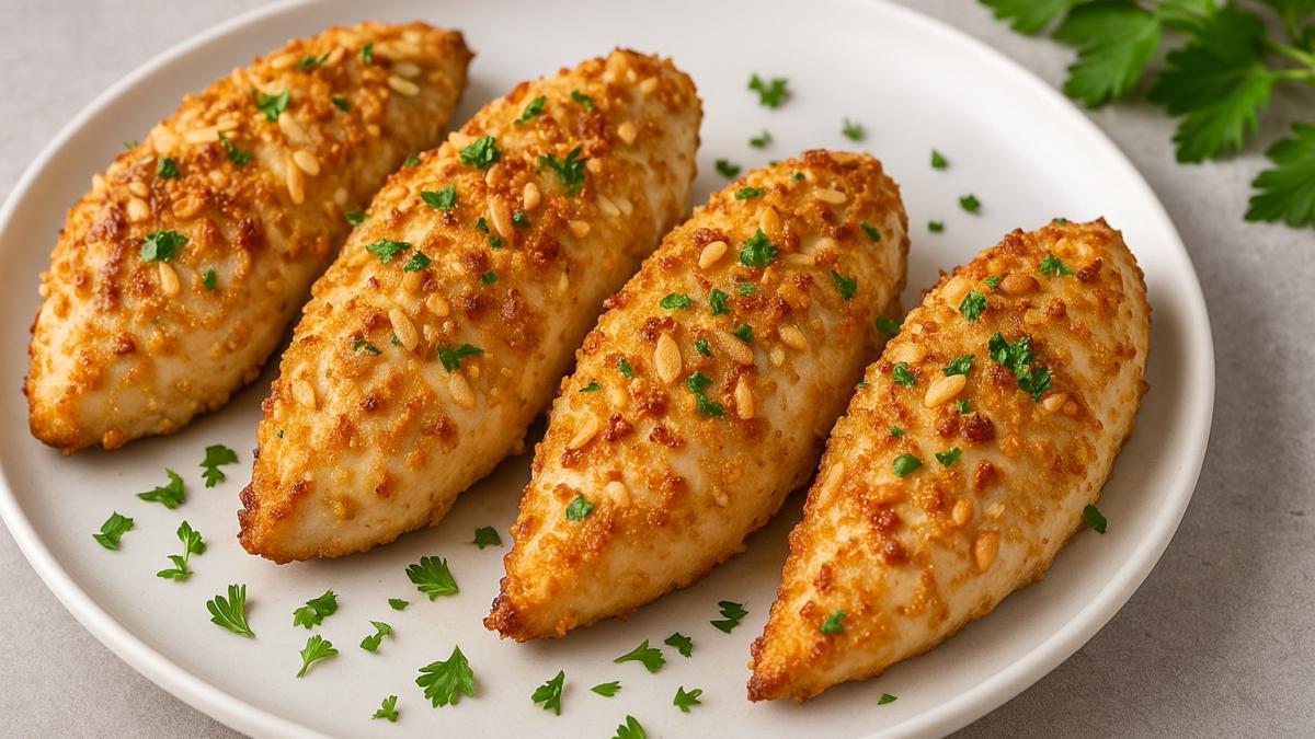 Куриные грудки в миндальной корочке