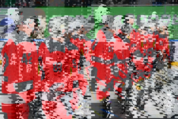 Росгвардейцы одержали победу в матче открытии Офицерской хоккейной лиги в Калуге