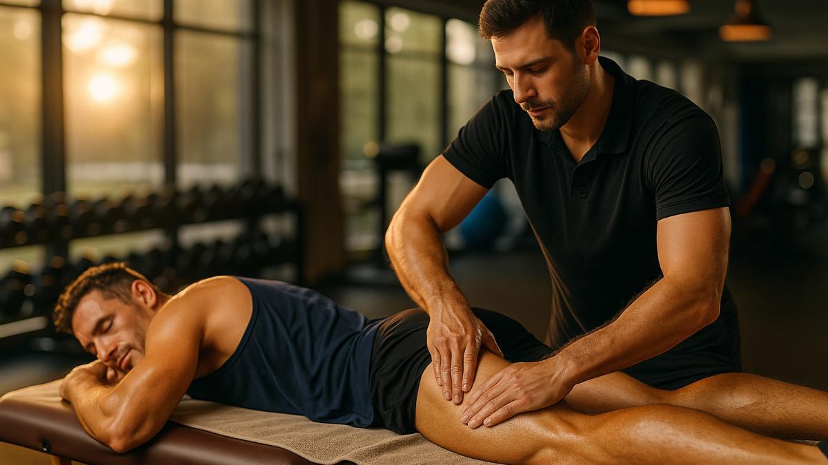 Массаж после тренировки