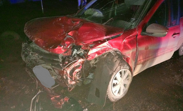 В Сосновке столкнулись ГАЗ и «Лада Гранта»: два человека пострадали